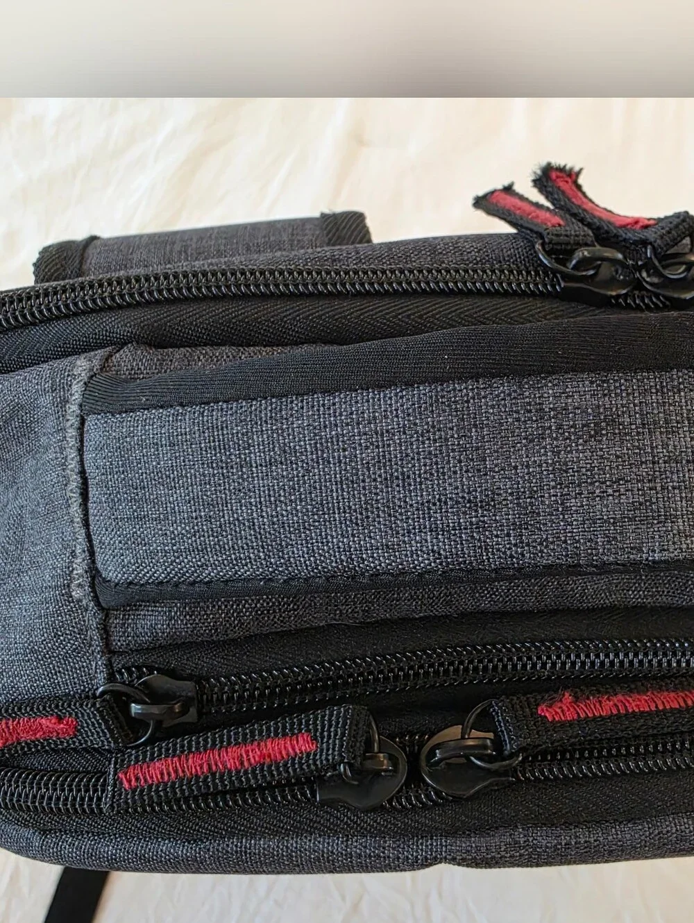 Nintendo Switch Elite Player Gaming Backpack - Charcoal Gray & Black Case